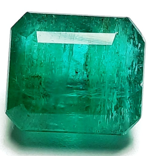 10.67 Carats Natural Zambian Emerald 13.7x11.54x8.33mm