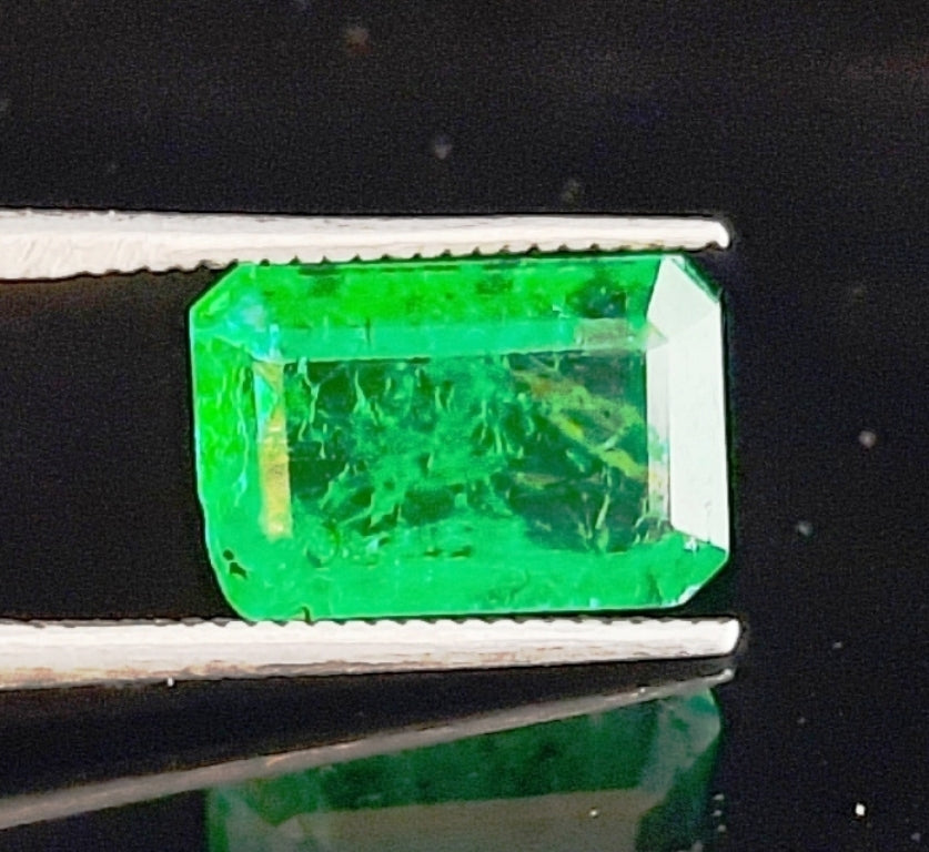 3.49 Carats Natural Zambian Emerald 11.18x7.44x4.8mm