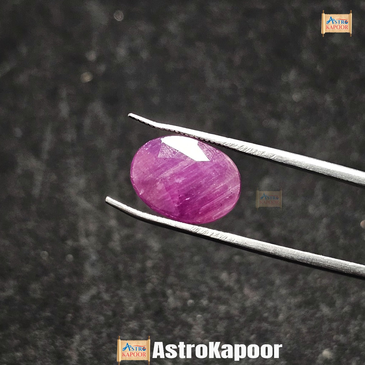 9.20 Carats Natural Purplish Red Ruby 13.46 x 10.00 x 5.88 mm