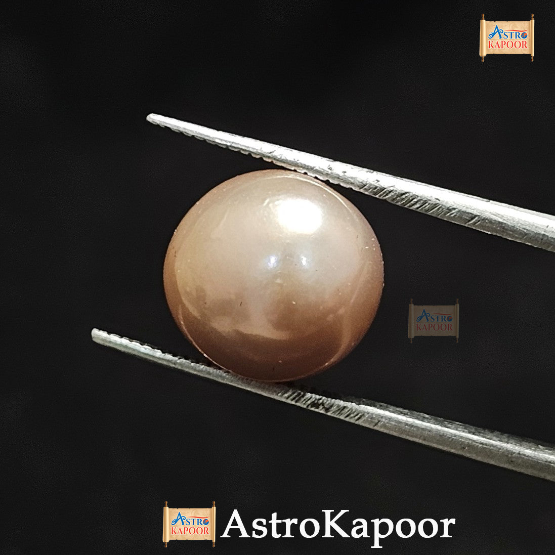 11.67 Carats Natural Purple Pearl 12.47 x 11.47 x 11.45 mm