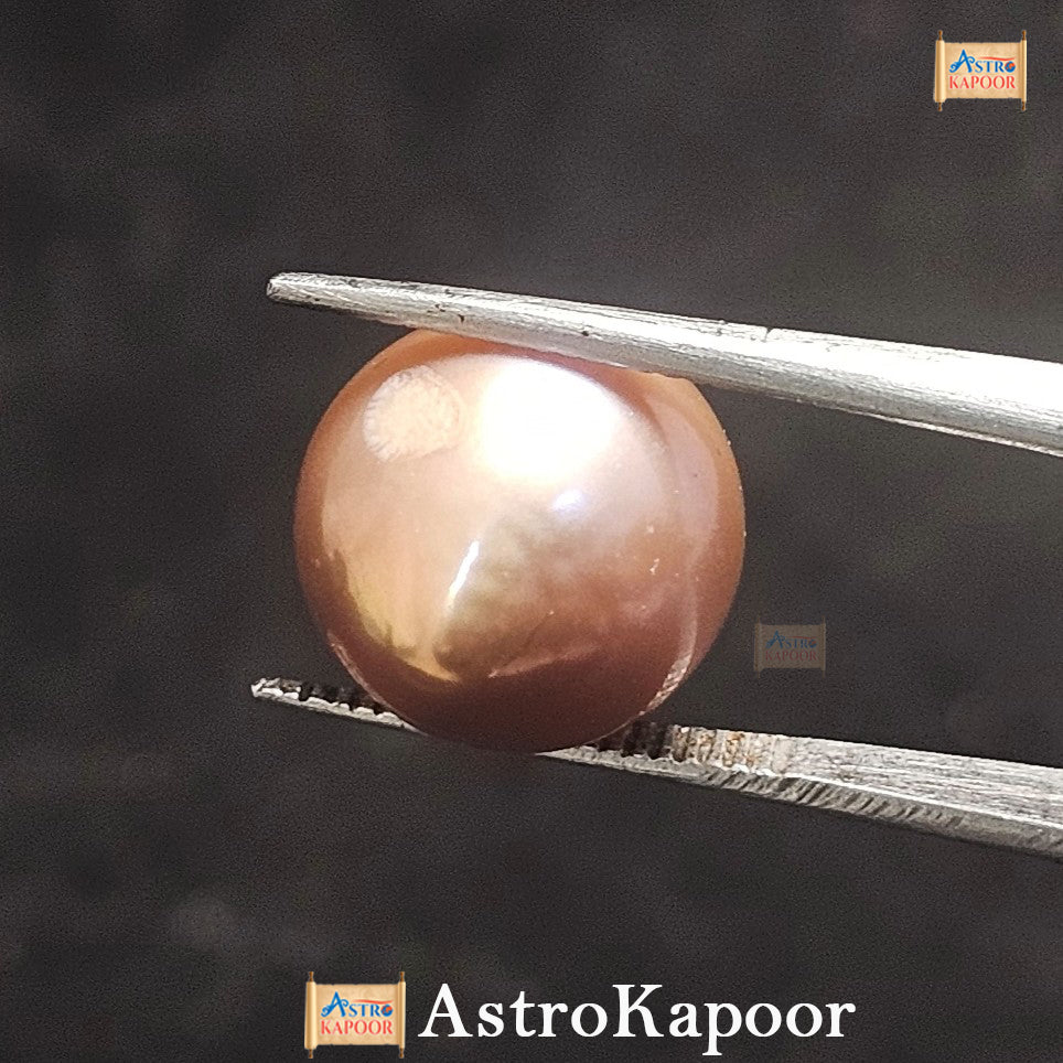 9.96 Carats Natural Purple Pearl 12.17 x 11.15 x 11.14 mm