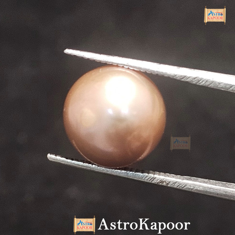 9.96 Carats Natural Purple Pearl 12.17 x 11.15 x 11.14 mm