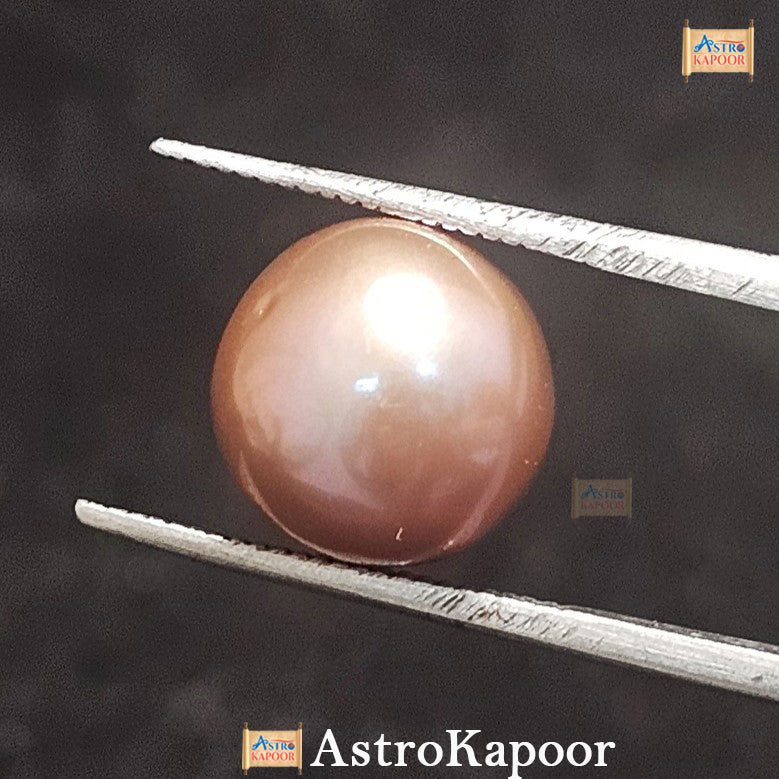 8.72 Carats Natural Purple Pearl 12.14 x 10.35 x 10.40 mm