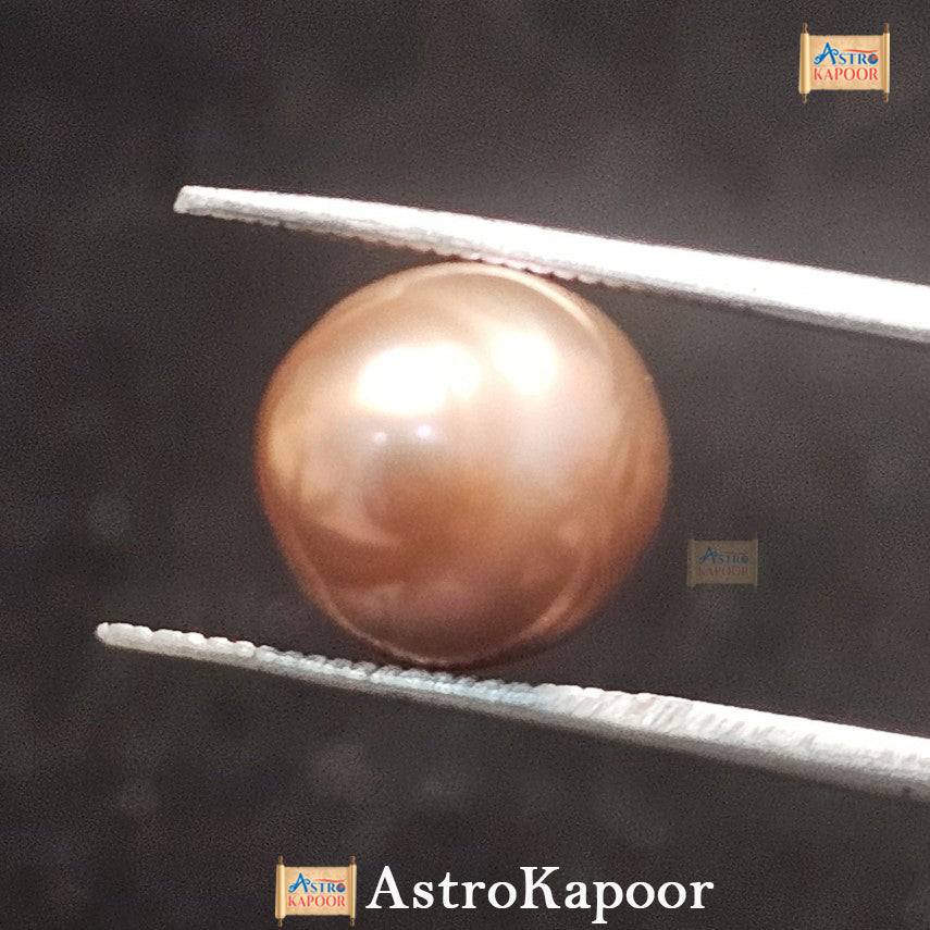 8.72 Carats Natural Purple Pearl 12.14 x 10.35 x 10.40 mm