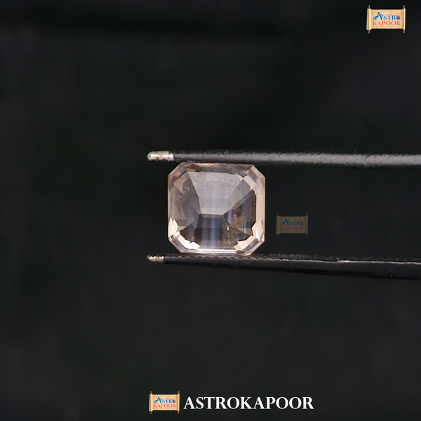 6.48 Carats Natural Yellow Sapphire 9.49 x 9.10 x 6.83 mm