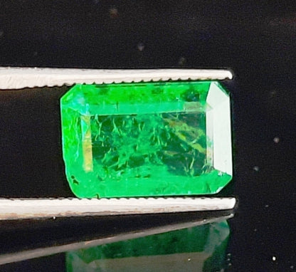 3.49 Carats Natural Zambian Emerald 11.18x7.44x4.8mm