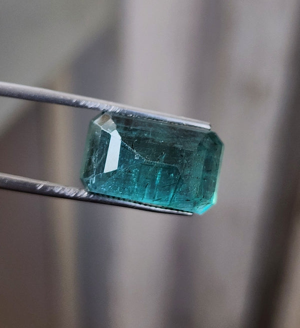 12.53 Carats Natural Zambian Emerald 1437x9.56x8.32mm