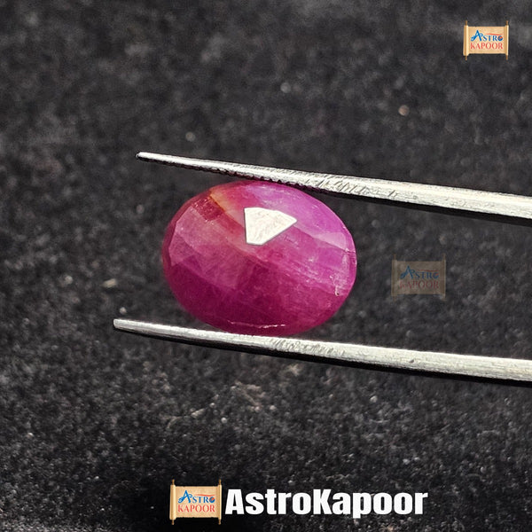 9.59 Carats Natural Brownish Red Ruby 13.85 x 11.20 x 6.57 mm