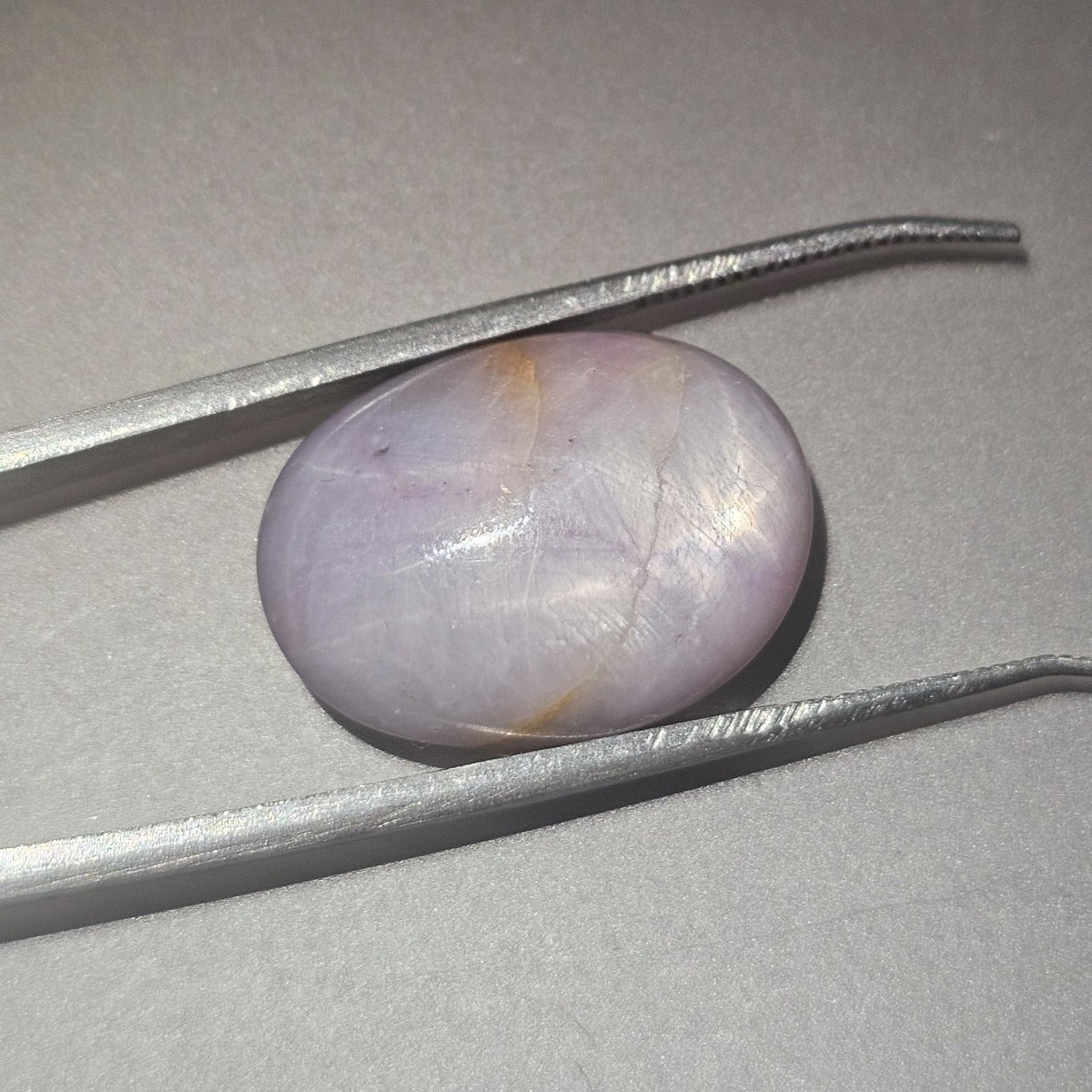 24.97 Carats Natural Silver Star Sapphire 20.26 x 15.12 x 7.33 mm
