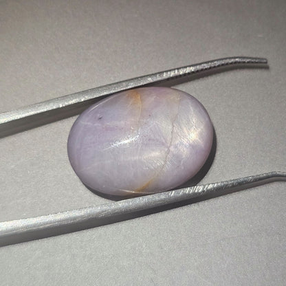 24.97 Carats Natural Silver Star Sapphire 20.26 x 15.12 x 7.33 mm