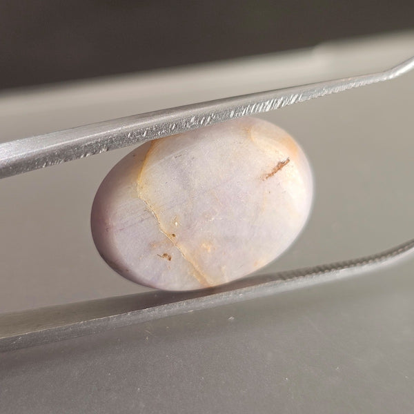 24.97 Carats Natural Silver Star Sapphire 20.26 x 15.12 x 7.33 mm