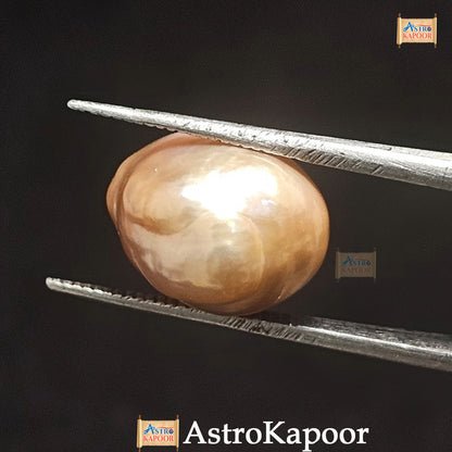 11.37 Carats Natural Purple Pearl 13.65 x 11.75 x 10.36 mm